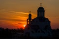 Belarus, g. Zhodino, church,